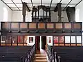 Blick zur Orgel