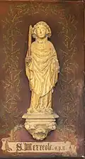 Ferreolusstatue im rechten Querhaus