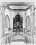 St.-Wendelin-Kapelle, Bleistiftskizze (1999)