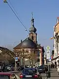Rückansicht von St. Alexander