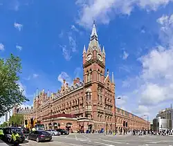 St Pancras von der Euston Road