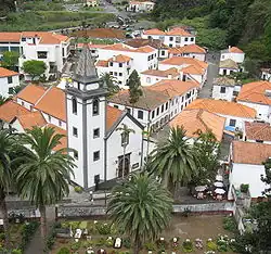 Der historische Ortskern von São Vicente