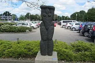 Staande vrouw