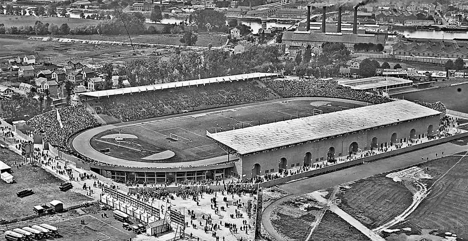 Die Anlage bei den Olympischen Spielen 1924