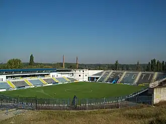 Das Gradski stadion Smederevo (Oktober 2009)