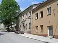 Nordöstliche Seite des Zentrums von Město Libavá