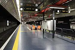 Bahnsteiganlagen der Stadtbahn