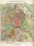 Plan der Dampftramway-Gesellschaft vormals Krauss&nbsp;& Comp. von 1890, noch ohne die Vorortelinie