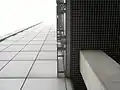 Fassade aus der Untersicht