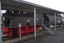 Rollmaterial der WLE.