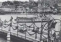 Das Dampfschiff Stadt Luzern