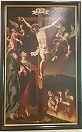 Kreuzigungsbild im Fegefeuer