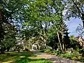 Alter Friedhof im Ortszentrum