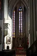 Chor des linken Seitenschiffes