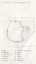 Lageplan um 1900