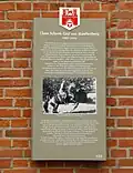 Stadttafel in Hannover an der Königlichen Reithalle