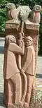 Friesenheimer Eulen auf dem Stadtteilbrunnen
