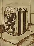 Stadtwappen unter der Augustusbrücke
