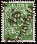 MiNr. I h, 15 Pfg. Postamt 16