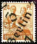 MiNr. 174, 24 Pfg. Postamt Berlin 3