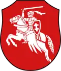 Variante des Wappens der Weißrussischen Volksrepublik (1918)