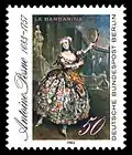 Die Ballett-Tänzerin Barbara Campanini (auch bekannt als Die Tänzerin Barberina)
