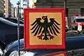 Standarte am Fahrzeug des deutschen Bundespräsidenten