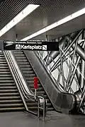 Aufgang samt Grafik Ohne Titel