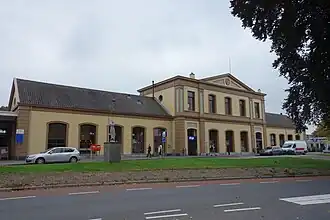 Das alte Bahnhofsgebäude (2017)