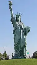 12&nbsp;m hohe Kopie der Freiheitsstatue in Colmar