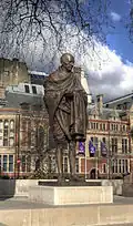 Statue auf dem Parliament Square, London