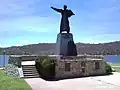Statue von Sir Paul Edmund de Strzelecki in Jindabyne