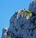 Von der Abstiegsroute aus gesehen