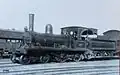 Dampflok der Achsfolge 4-4-0 mit dem Namen ‚Lucknow‘