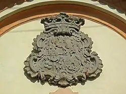 Doppelwappen Kulhanek und Hohenems