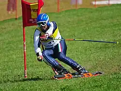 Stefano Sartori im Riesenslalom der WM 2009