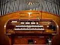Spieltisch der Jehmlich-Orgel von 1932