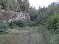 Trockener Teil des Steinbruchs beim Märchensee