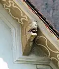 Eine der Mittelpfetten