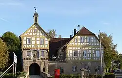 Hauptfassade des Schlösschens
