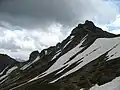 Blick vom Westlichen Lachenjoch Richtung Steinkarscharte