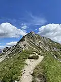 Aufstieg vom Westlichen Lachenjoch