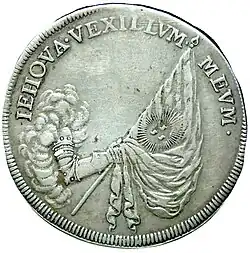 Kuranttaler 1691 im Leipziger Münzfuß
