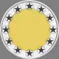 Entsprechende Darstellung auf einer 2-Euro-Münze