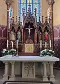 Altar im Querschiff
