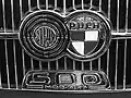 Das „Modell Fiat“ im Front-Logo eines Steyr-Puch 500