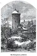Historische Abbildung von 1887 bei Paulus/Stieler, Aus Schwaben, 1887