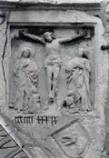 Marienkirche in Wendeburg (Landkreis Peine), datiert: 1439, über dem Eingangsportal