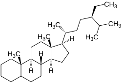 Strukturformel von Stigmastan