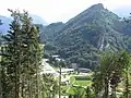 Festung St. Luzisteig vom Weg auf die Guscha aus gesehen